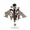 Lampadario Murano "Foscari" – Trionfo in Ametista e Oro 24kt (6 Luci) Original Murano Glass